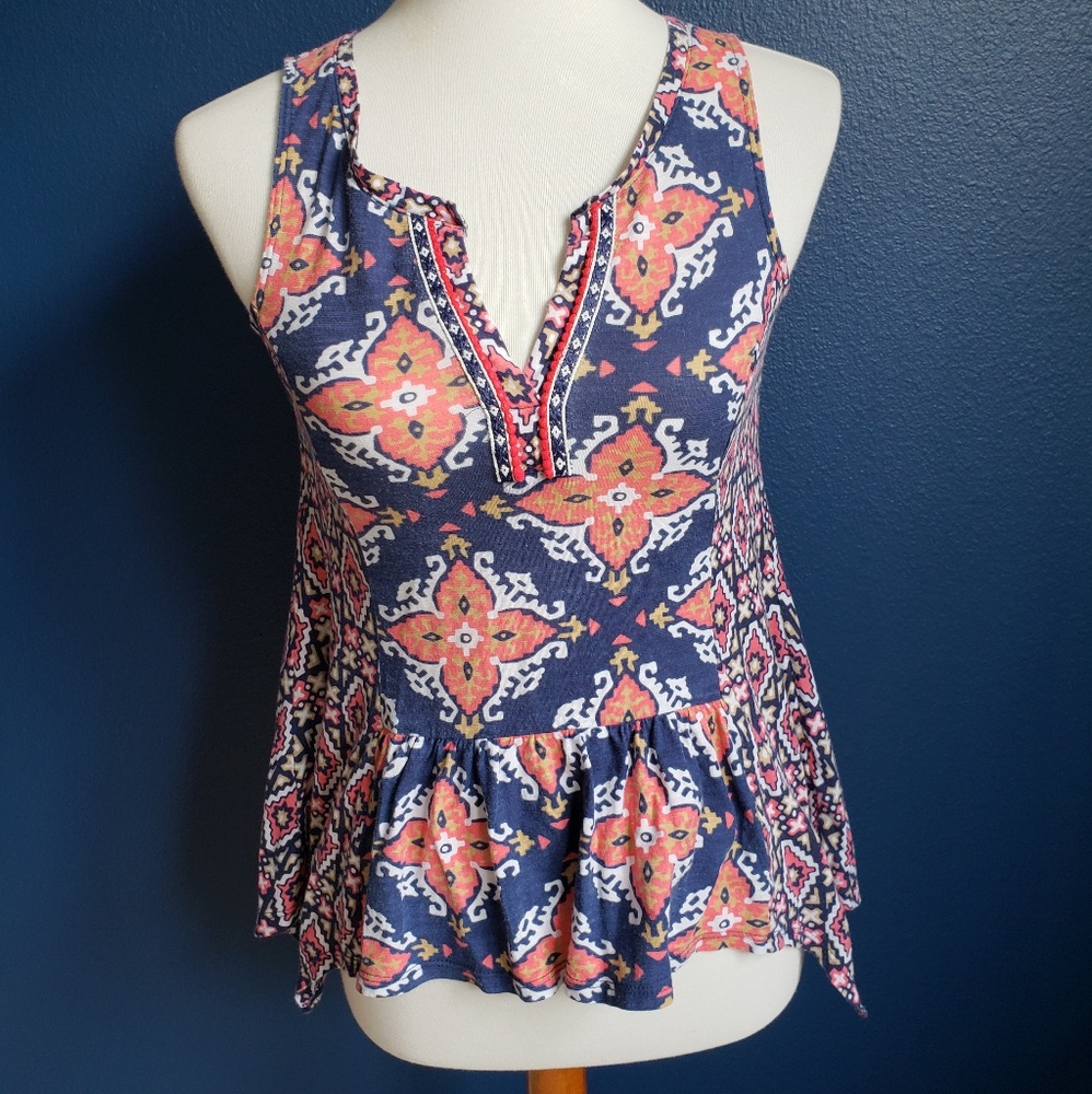 Anthropologie Akemi and Kin Galapa Split Top